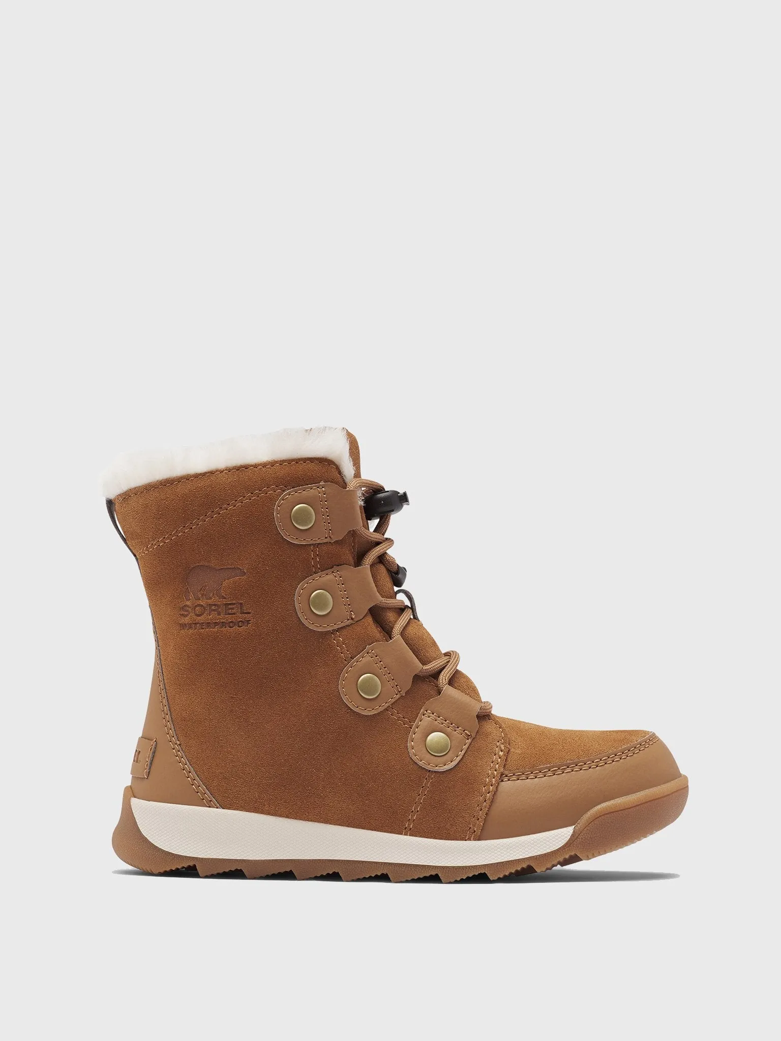 Whitney II Kid's Waterproof Boot - Elk Suede