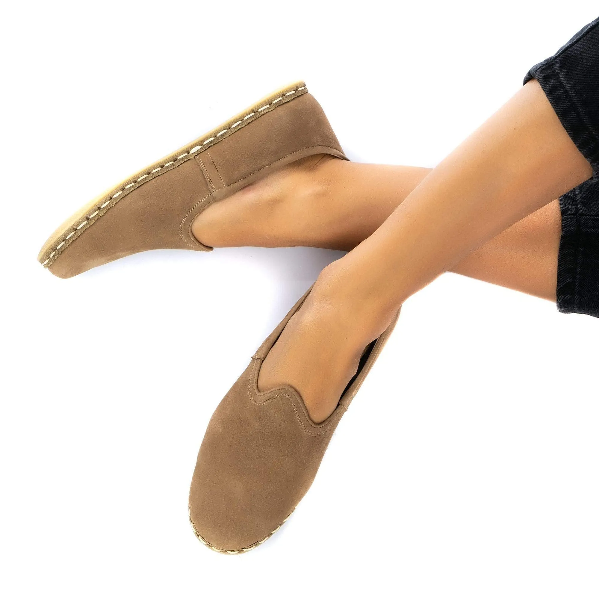 Women's Desert Sand Slip On Shoes