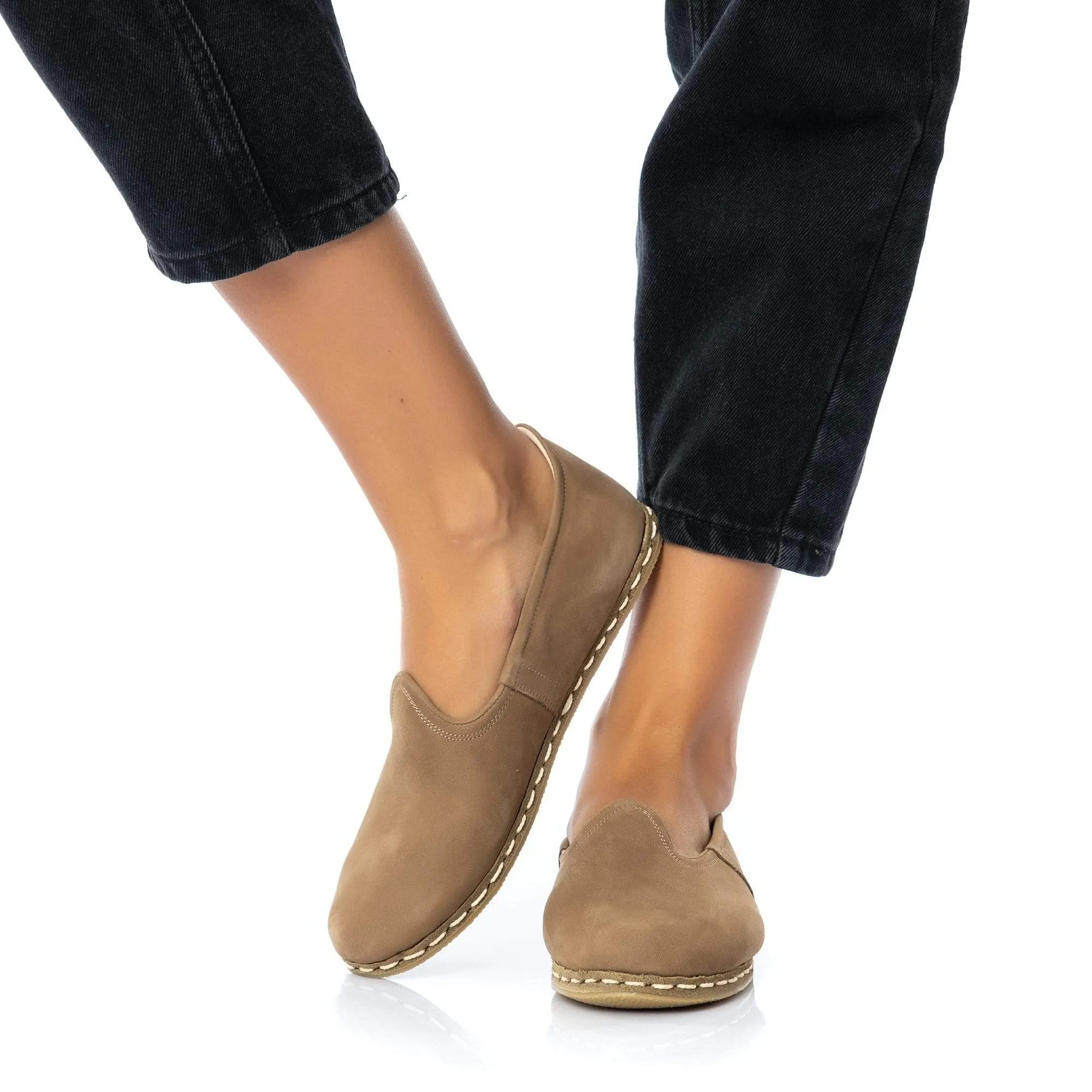 Women's Desert Sand Slip On Shoes