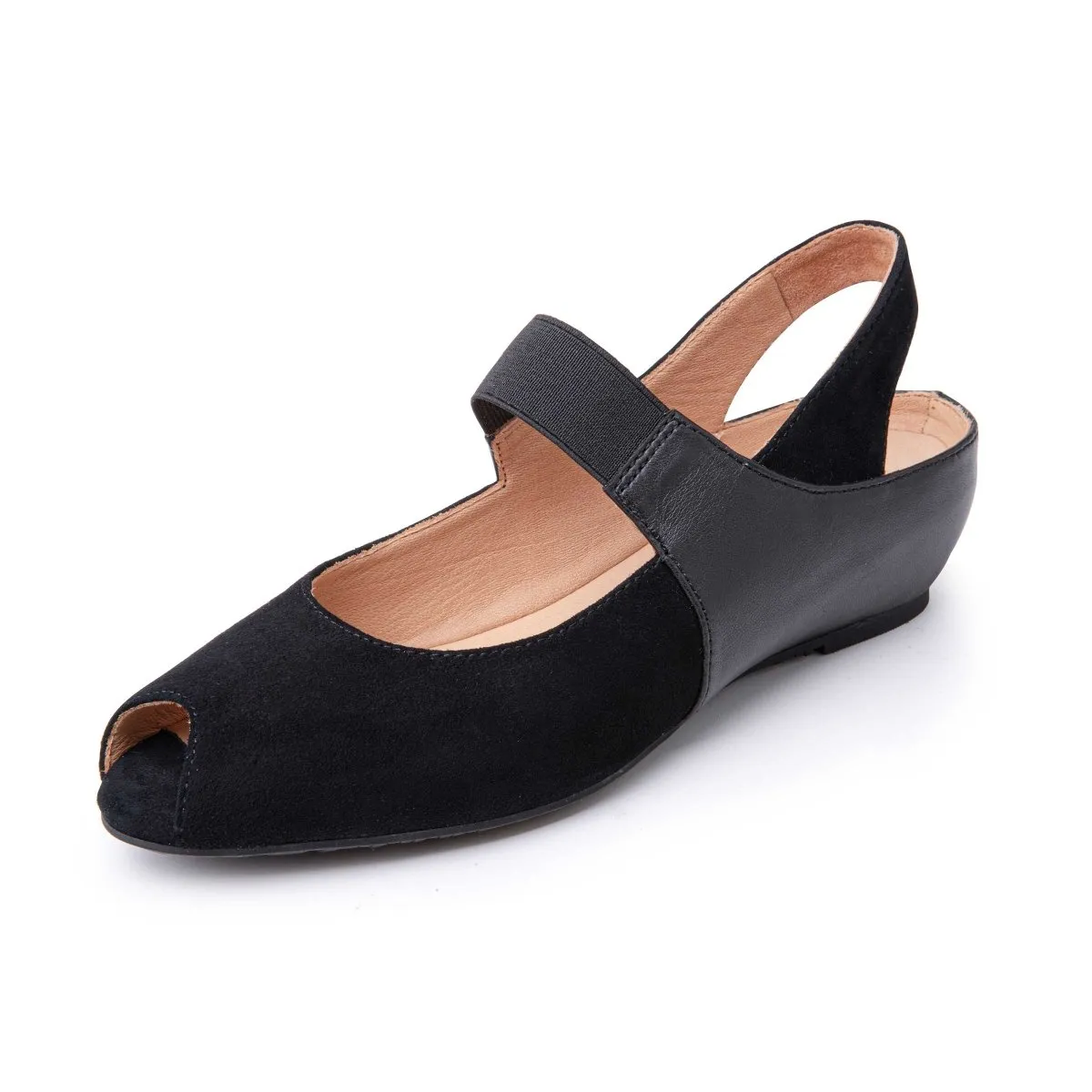 Yes Women's Paula Black Suede